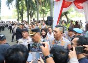 Polres Bogor Gelar Simulasi Pengamanan Kota untuk Hadapi Pilkada Mantap Praja 2024