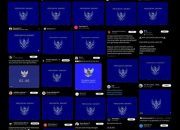 Dunia Maya dan Media Sosial Ramai Posting Peringatan Darurat Garuda Biru