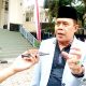 Juru Bicara koalisi Perubahan Depok Maju di Pilkada Depok 2024, Babai Suhaimi di gedung DPRD Depok, usai hadiri sidang paripurna Raperda
