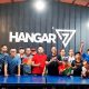 Anggota Dewan Komisi D, Hengky, saat sesi foto bersama dengan warga RW 01/07, Kelurahan Mekarjaya Kecamatan Sukmajaya kota Depok. (dok. Harianesia.com)