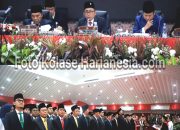 Puluhan Bunga Ucapan Selamat Kepada Akrom Penuhi Gedung DPRD Kota Tangerang