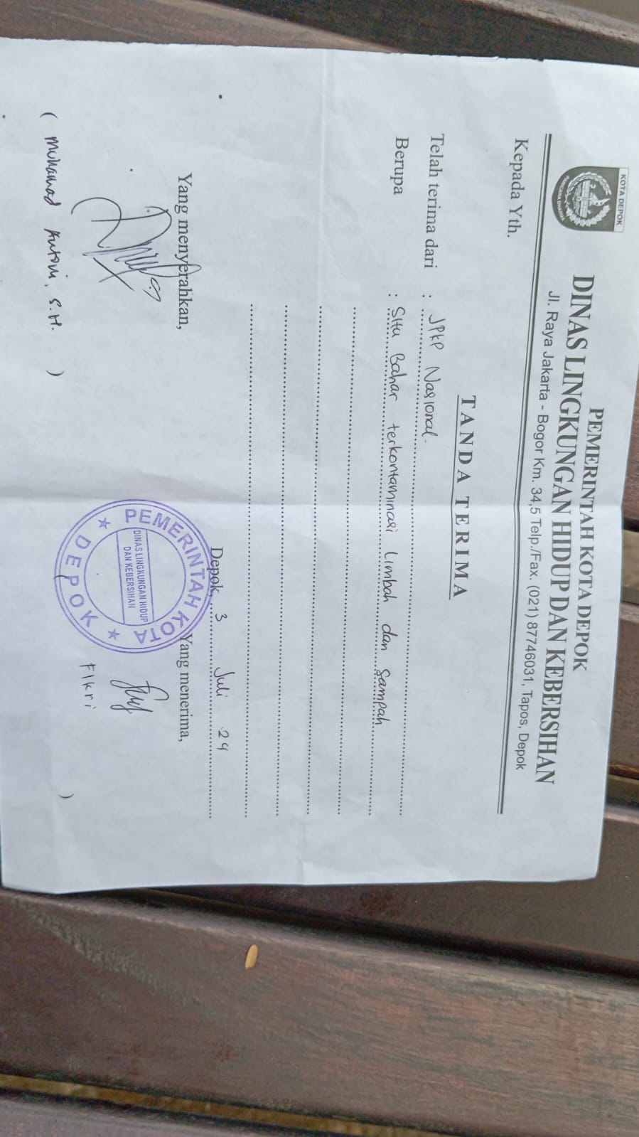 Permasalahan Limbah dan Sampah di Situ Bahar Yang Tak Kunjung Selesai, Siapa Yang Bertanggung-Jawab? 3