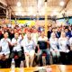 Sesi foto bersama Tim Pemenangan Supian Suri - Chandra Dapil 6 Saboci.