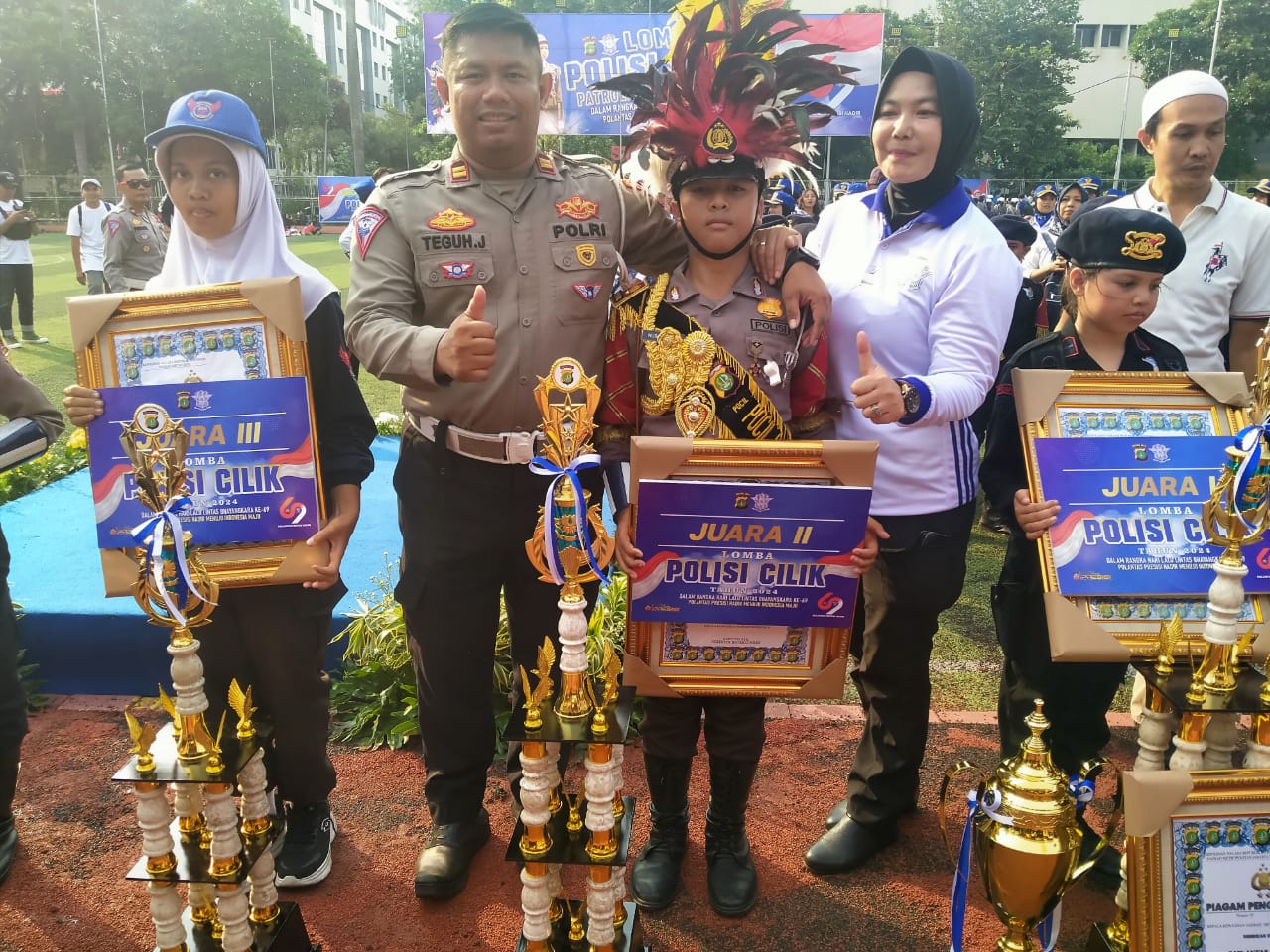 Perwakilan Satlantas Metro Jakarta Barat Raih Prestasi pada Lomba POCIL dan PKS dalam rangka HUT Lalu Lintas Polri Ke - 69 tahun 2024 2