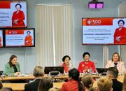 Di Dampingi Prof.Connie Rahakundini Bakri Kuliah Umum di Universitas St.Petersburg, Megawati Ulas Perjalanan Hubungan RI-Rusia Sejak Kepemimpinan Bung Karno