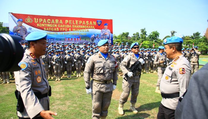 Ikut Jaga Perdamaian Dunia, Polri Kembali Kirim Satgas FPU ke Afrika Tengah 2