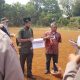Polisi dan BPN Saksikan PT. SSS Tunjuk Batas Kav B36 dan B37