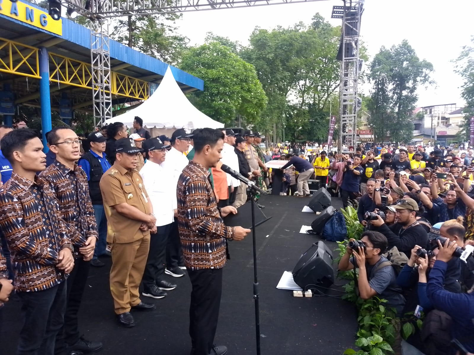 Pasca Penetapan, KPU Kota Tangerang Gaspol Deklarasi Kampanye Damai