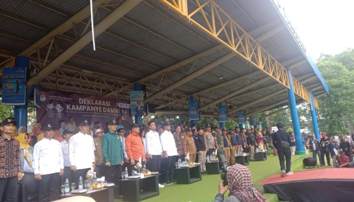 Pasca Penetapan, KPU Kota Tangerang Gaspol Deklarasi Kampanye Damai 2