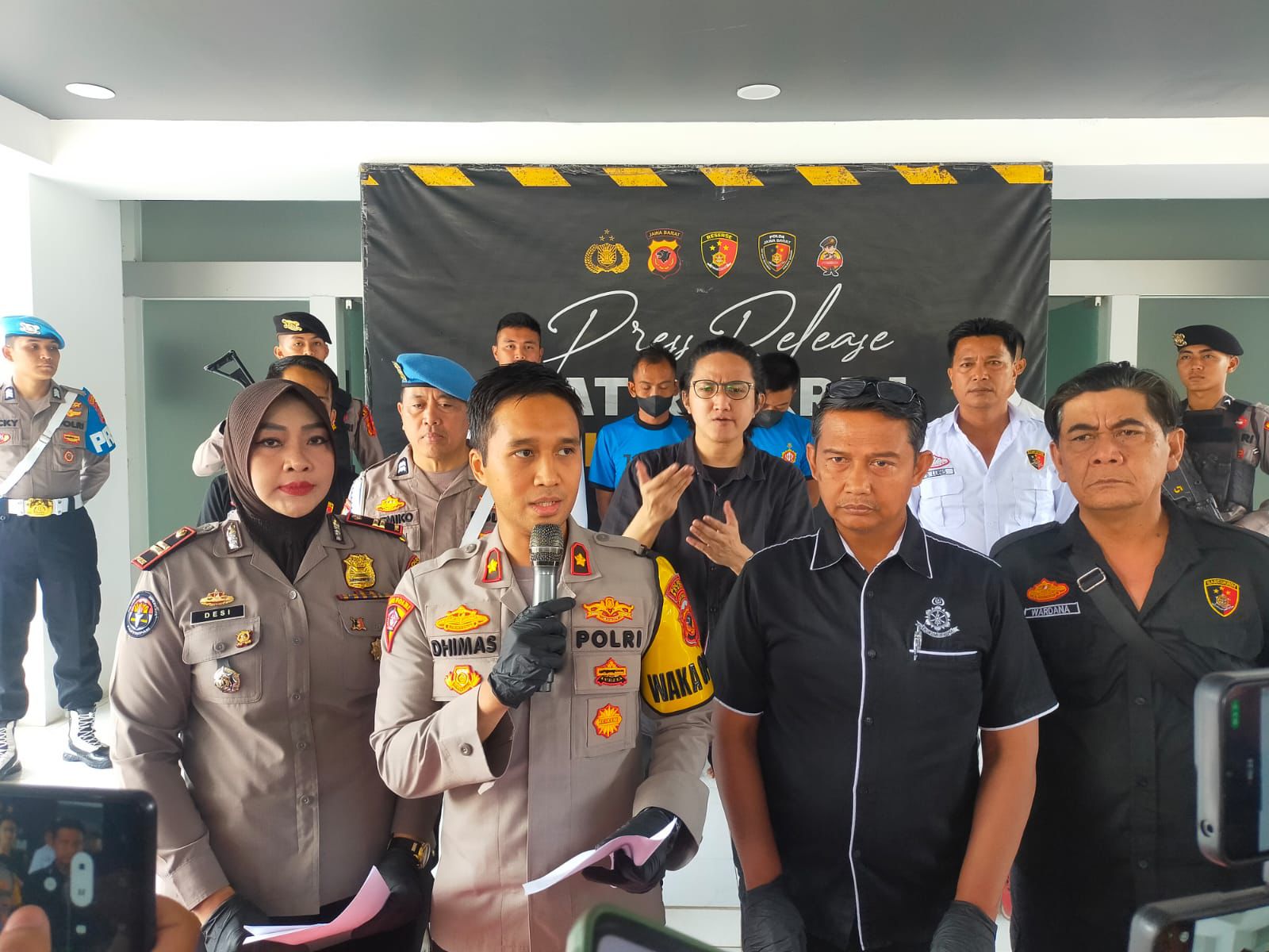 Akhir Pengungkapan Polres Bogor Perkara Pembunuhan Berencana Dua Pelaku Berhasil di Amankan Satu Dari Otak Pelaku Bunuh Diri