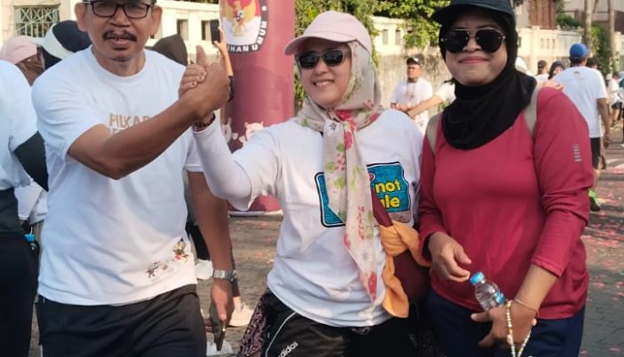 Peserta KPU Fun Run 2024 Berharap Pemimpin Terpilih di Kota Tangerang, Tak Lupa Janjinya