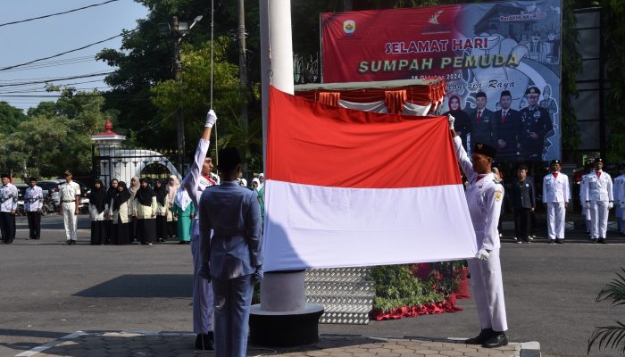 Dandim Grobogan Hadiri Upacara Bendera Hari Sumpah Pemuda 2