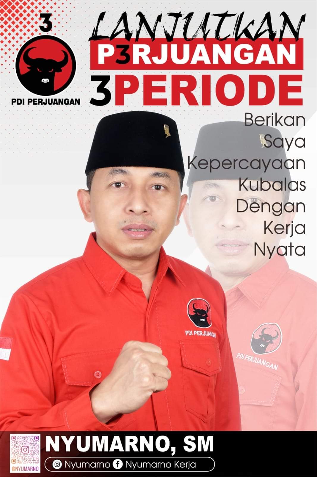 NYUMARNO Optimis Dapilnya Menjadi Lumbung Suara Untuk Kemenangan Ade - Asep di Pilbup Bekasi