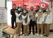 Sinergi untuk Kemanusiaan: Polres dan Wartawan Nganjuk Gelar Donor Darah dalam Rangka HUT Humas Polri ke-73