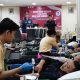 Sambut HUT Humas Polri Ke-73, Polda Jateng Gandeng Wartawan Laksanakan Donor Darah