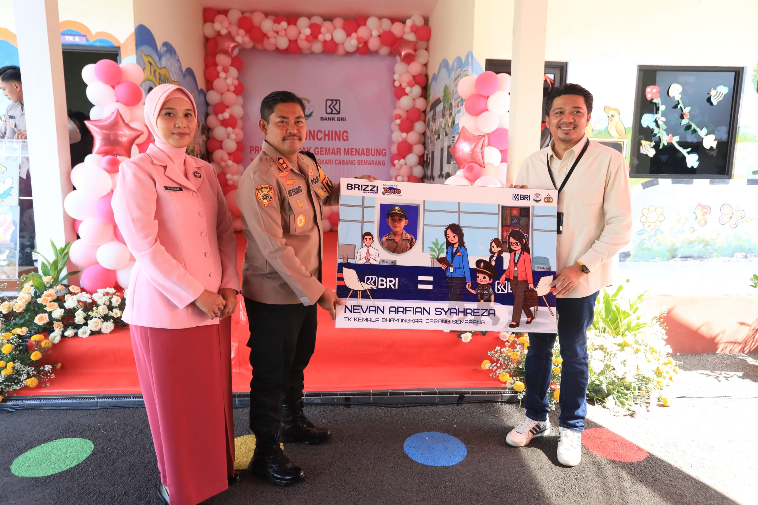 Perkenalkan sejak dini menabung, Kapolres Semarang pimpin Launching program anak gemar menabung