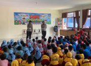 Polantas Hadir, Polres Wonogiri Sambangi TK Sosialisasikan Tertib Berlalu Lintas