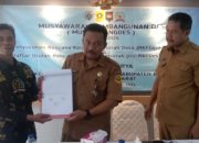 Musyawarah Pembangunan Desa ( Musrenbangdes ) tahun 2024-2025