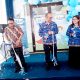 Ket foto : CEO Circum, Agus Kurniawan, saat gunting pita didampingi oleh Kabid Yankes Dinkes Depok, geserta perwakilan dari UPTD Puskesmas Sukmajaya. (dok. Harianesia.com)