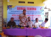 Serah Terima Kunci Rumah Program RTLH Oleh Camat Sepatan, Desa Kayu Bongkok