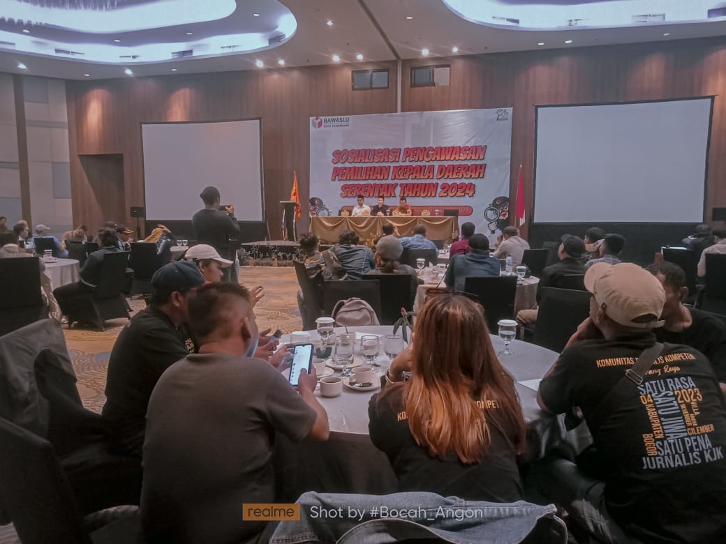 Bawaslu Kota Tangerang Gelar Sosialisasi Pengawasan Pilkada 2024 Bersama Jurnalis