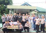 Kapolres Bogor Dan Jajarannya Berikan Kejutan Ke Dandim 0621 Di HUT TNI ke 79