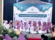 Meriahkan Maulid Nabi SAW 1446H, Musholah Al Ikhlas di Hiasi Pelantikan Rukun Remaja