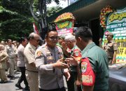 Soliditas TNI-Polri Tampak di HUT TNI ke-79, Polsek Metro Tamansari Sambangi Koramil 01