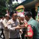 Soliditas TNI-Polri Tampak di HUT TNI ke-79, Polsek Metro Tamansari Sambangi Koramil 01