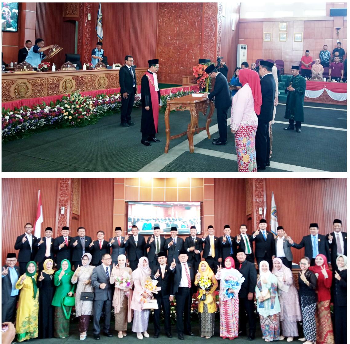 Pelantikan Pimpinan DPRD Kota Depok Periode 2024-2029: Ade Supriatna Resmi Jadi Ketua 2