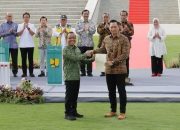 Menteri AHY Serahkan Sertipikat Tanah Elektronik Hak Pakai untuk Istana Negara dan Istana Garuda