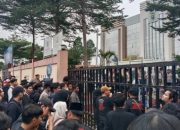 Buntut Penangkapan Dua Mahasiswa, Organisasi Mahasiswa UNPAM Grudug Polres Tangsel
