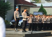 Polres Bogor Gelar Apel Kesiapan Pengalaman Pelantikan Ucap Sumpah Janji Presiden dan Wakil Presiden 2024 – 2029