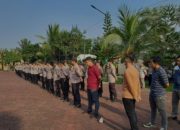 Apel Polres Lebak Kamtibmas Menjelang Pelantikan Presiden Dan Wakil Presiden