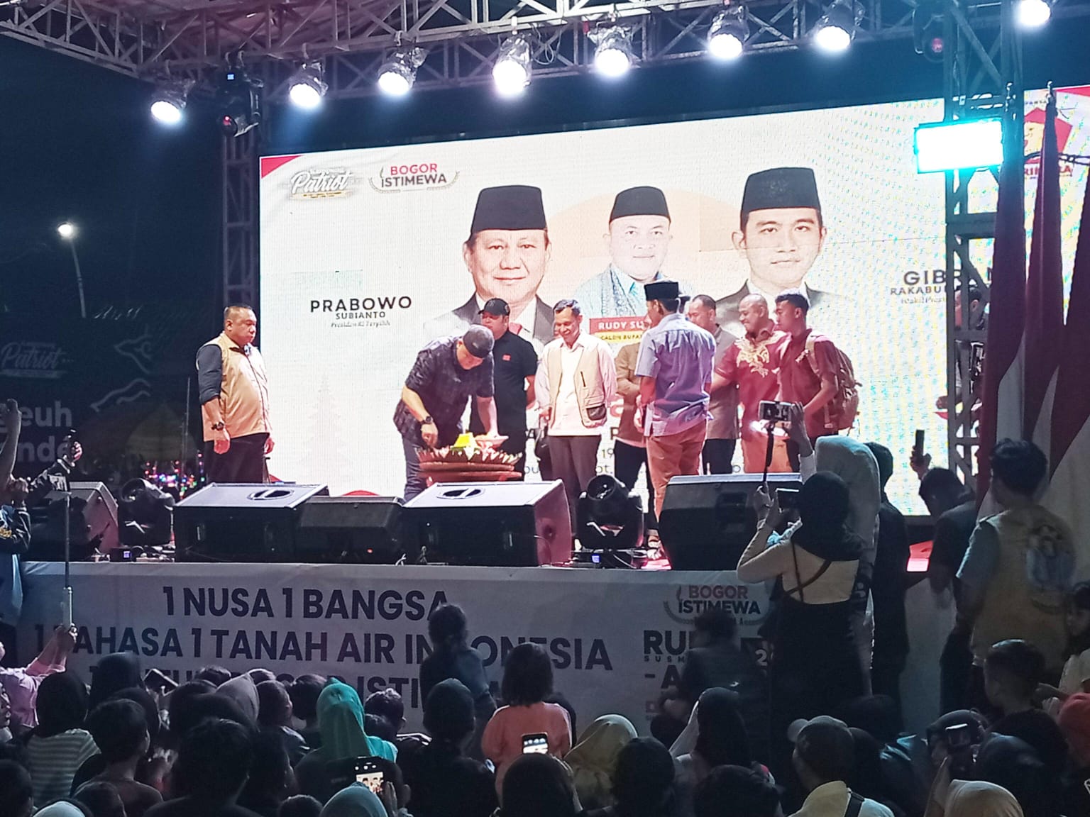 Rudi Susmanto Gelar Tasyakuran dan Pesta Rakyat Sambut Pelantikan Presiden Prabowo Subianto