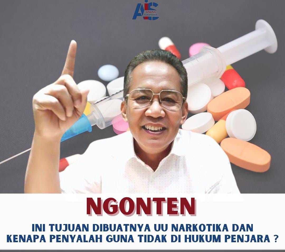 Pakar Hukum Narkoba : Hanya Presiden Yang Bisa Merubah, Dihukum Penjara Jadi Masalah, Di Rehabilitasi Jadi Masalah 2