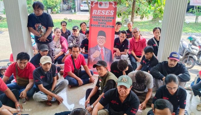 Gelar Reses di Bogor Selatan, Dadang Danubrata Serap Aspirasi Warga 2