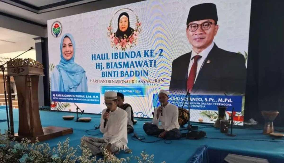 Baru Dilantik Jadi Mentri, Acara Haul Ibunda, Yandri Kirim Undangan Pakai Kop Surat Kemendes