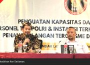 Tingkatkan Kewaspadaan, BNPT Hadirkan Ken Setiawan Latih Personel TNI Polri Hadapi Ancaman Terorisme