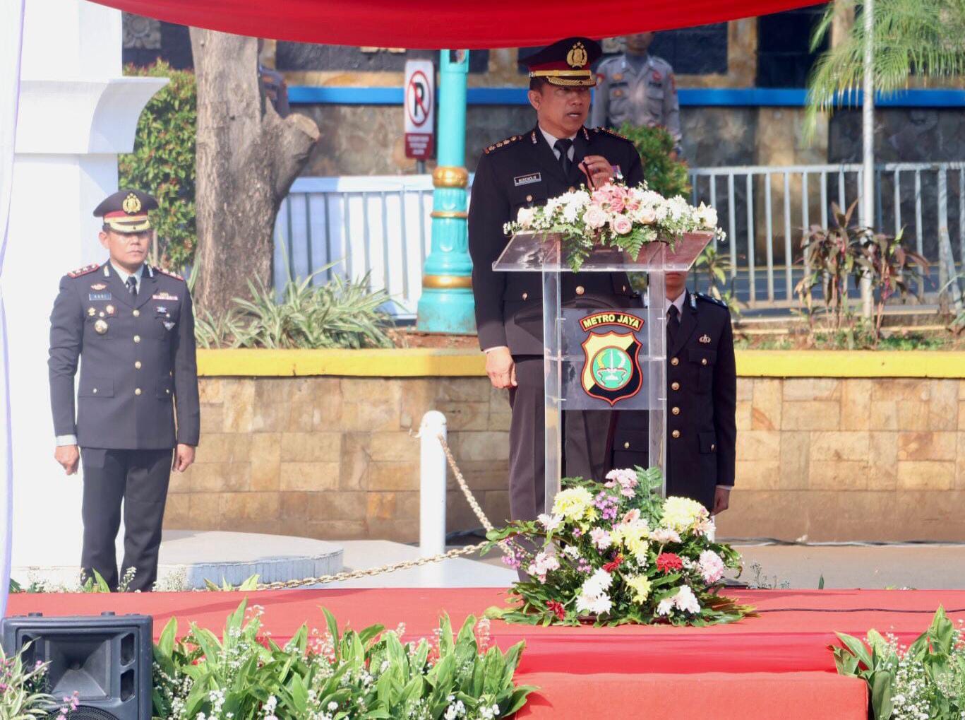 Peringati Kesaktian Pancasila Polda Metro Jaya Gelar Upacara