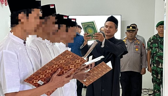 4 Napiter Lapas Pasir Putih Nusakambangan Ikrar Setia Kepada NKRI 2