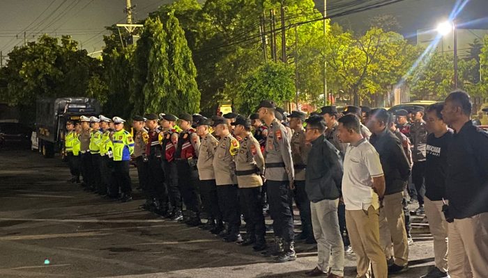 Puluhan Personel Polres Sragen Dikerahkan untuk Patroli Skala Besar Antisipasi Knalpot Brong 2