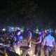 Polres Nganjuk Gelar Patroli Skala Besar, Antisipasi Kejahatan Jalanan di Akhir Pekan