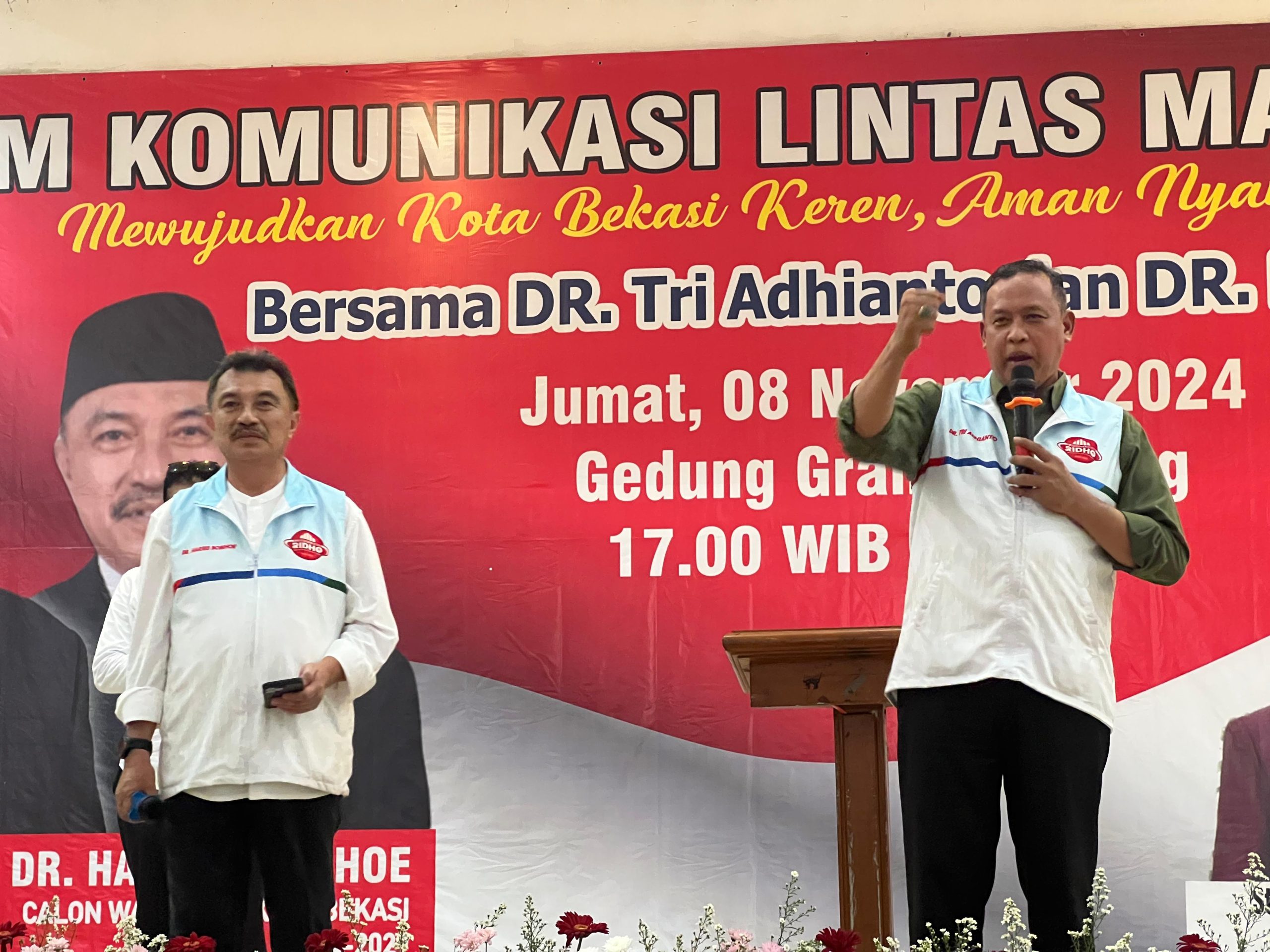 FKLM Kota Bekasi Deklarasikan Dukungan untuk Tri Adhianto - Haris Bobihoe
