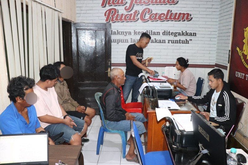 Empat Orang Tersangka Judi Remi Ditangkap Tim Opsnal Polres Sragen