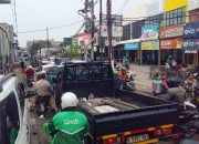 Ada Proyek Peninggian di Jalan Raya Ceger, Tangsel, yang Atur lalin Ormas Begini kabar nya