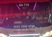 Ambulance membawa pasien dengan kode merah terhalangi BUS MAHARDIKA putar balik