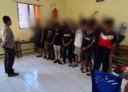 Polres Semarang Amankan 14 Remaja Yang Lakukan Tawuran di Wilayah Kec. Jambu