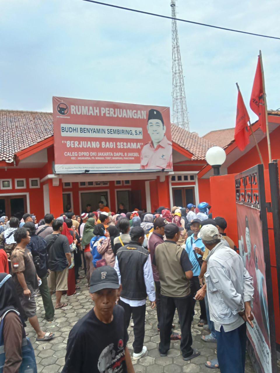 Menyala ! PAC PDIP Jagakarsa Kerahkan 1.000 Kader Penggerak Militan untuk Pemenangan Mas Pram - Bang Doel