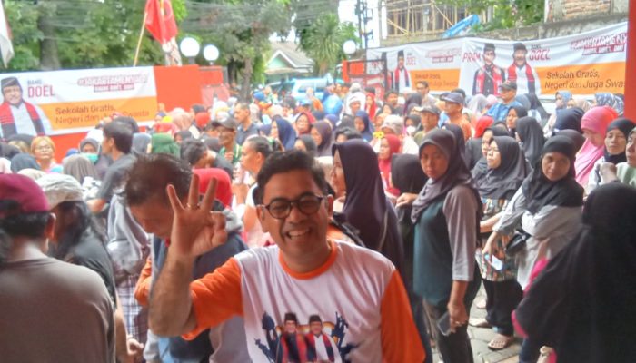 Menyala ! PAC PDIP Jagakarsa Kerahkan 1.000 Kader Penggerak Militan untuk Pemenangan Mas Pram - Bang Doel 2